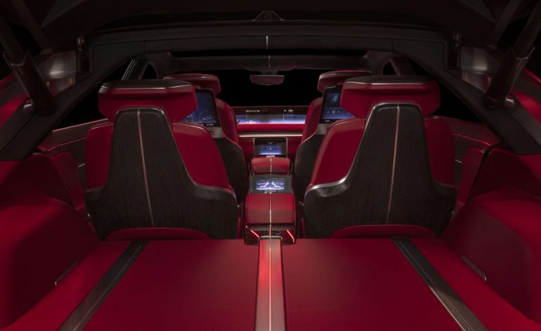 cadillac celestiq seats rear